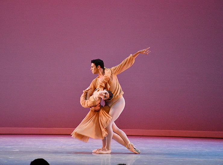 Arts Ballet Theater, Our Waltzes, dancers Janis Liu and Johnny Almeida, courtesy of company.