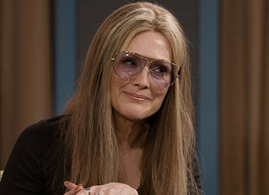 Julianne Moore as Gloria Steinem in 