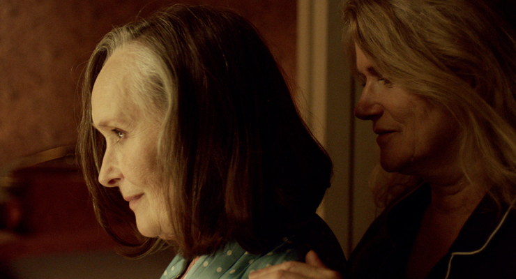 Martine Chevallier and Barbara Sukowa in