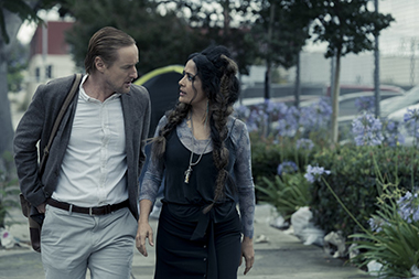 Owen Wilson and Salma Hayek in a scene from 