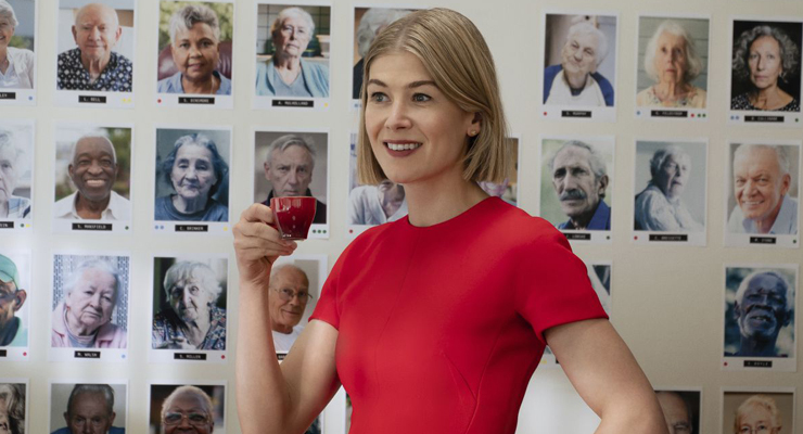 Rosamund Pike in a scene from