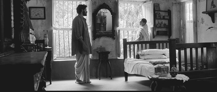 Arjun Chakrabarty and Sleerekha Mitra in a scene from