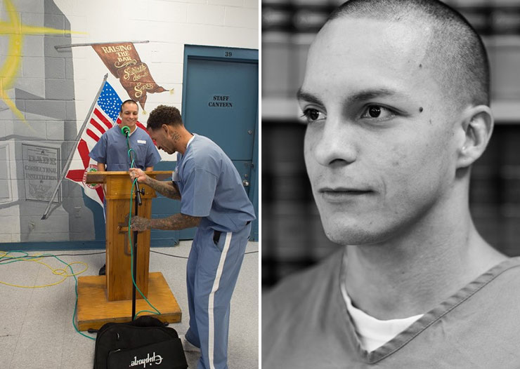 Christopher Malec is this year's Luis Hernandez Florida Prison Poet Laureate.