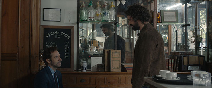 Pepe Ocio and Iván Sánchez in a scene from