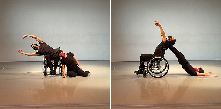 Jesus Vidal and Penelope Huerta of Karen Peterson and Dancers (photo by Karen Peterson)