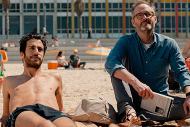 Niv Nissim and John Benjamin Hickey in a scene from 