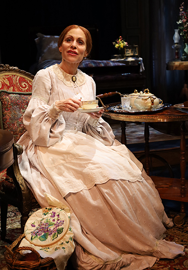 Margery Lowe stars as Emily Dickinson in the Actors' Playhouse and Palm Beach Dramaworks co-production of The Belle of Amherst. | Photo courtesy of Palm Beach Dramaworks.