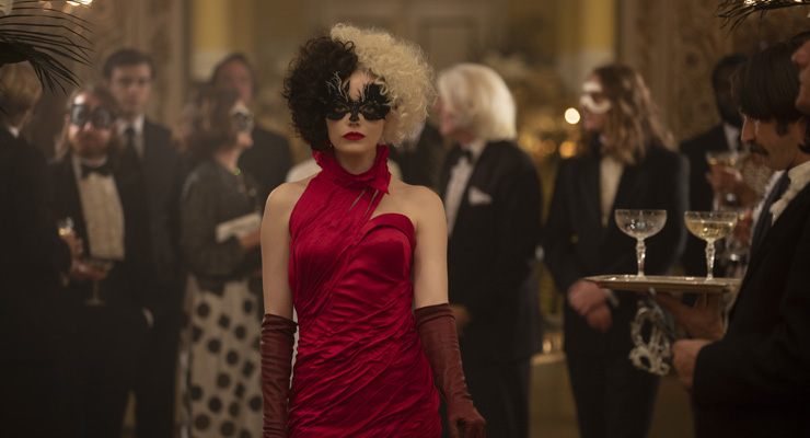 Emma Stone as Cruella in Disney's live-action