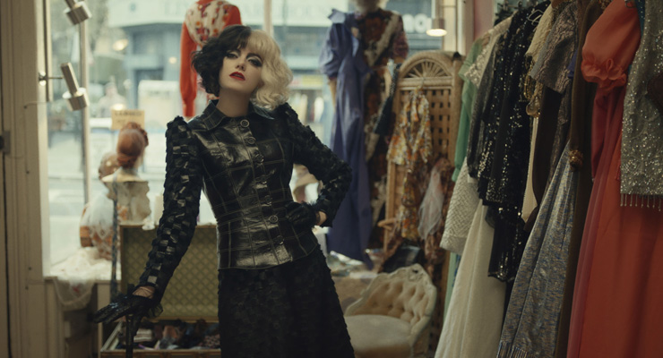 Emma Stone as Cruella in Disney's live-action 