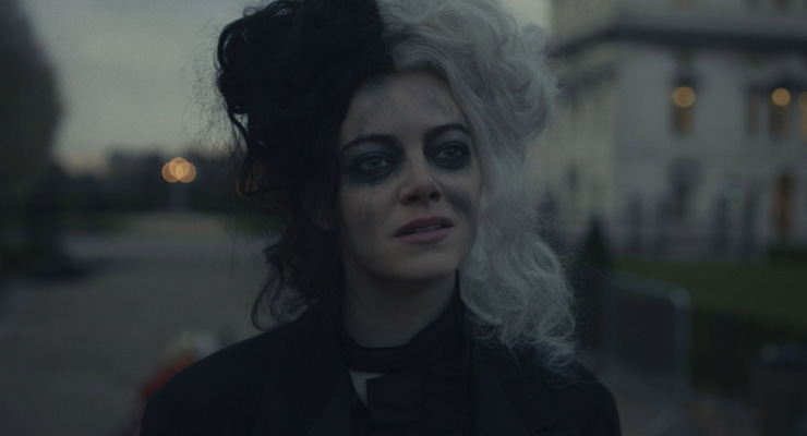 Emma Stone as Cruella in Disney's live-action