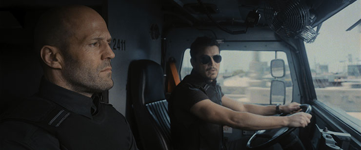 Jason Statham stars as H and Josh Hartnett stars as Boy Sweat Dave in director Guy Ritchie's