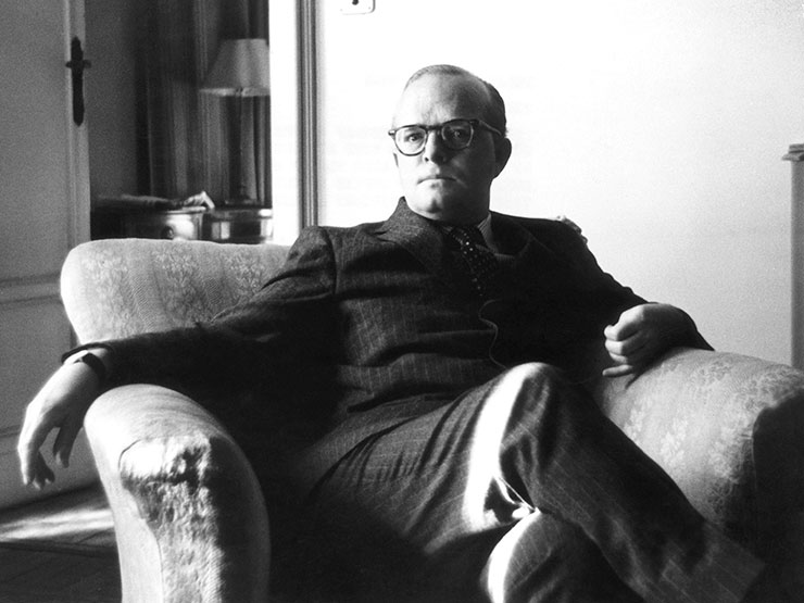 Truman Capote (Photo Getty Images, provided by Kino Lober).