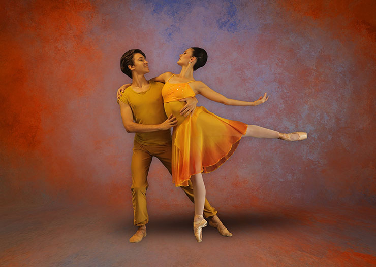 Maryel Martinez and Alexey Minkin portraying