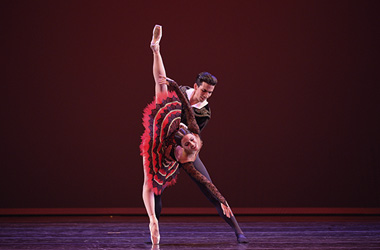 Washington Ballet, Katherine Barkman abd Jorge Oscar Sanchez.(Photo by Simon Soong)