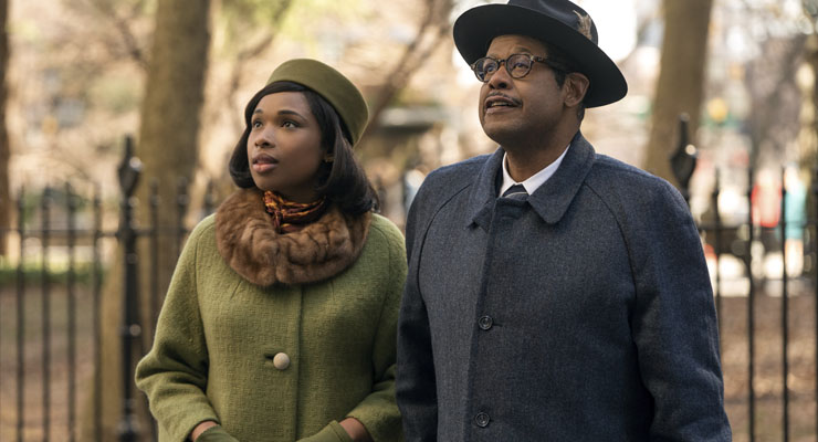 Jennifer Hudson and Forest Whitaker in a scene from 