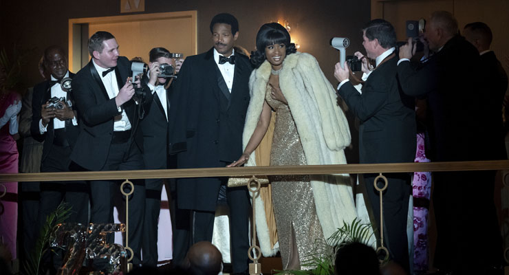 Marlon Wayans and Jennifer Hudson in a scene from 