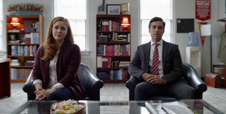 Amy Adams and Daniel Pino in a scene from 