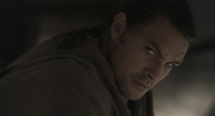 Jason Momoa in a scene from 