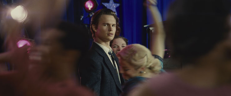 Ansel Elgort as Tony in a scene from 