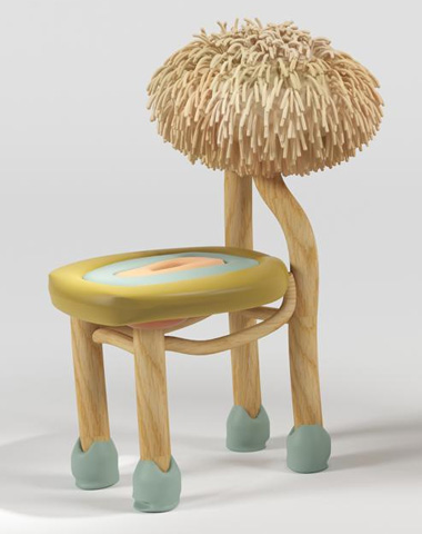 New Nature Chair by Khaled El Mays (Photo Courtesy of House of Today).