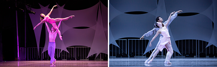 At left, Miami City Ballet's