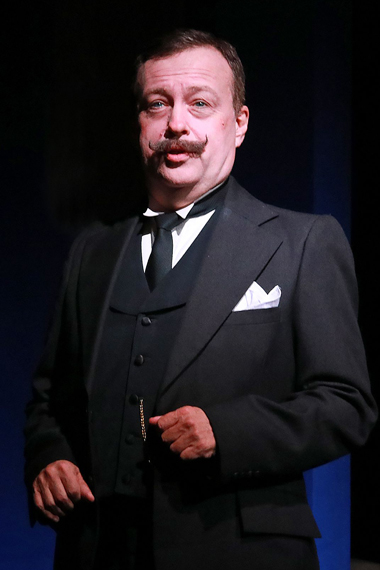 Terry Hardcastle is the infamous Hercule Poirot in