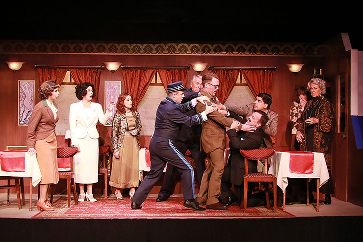 Tensions run high as a fight breaks out in Actors' Playhouse's production of