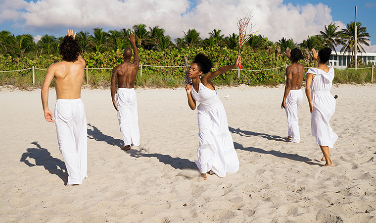 Peter London Global Dance Company (PLGDC) is bringing its contemporary and Afro-Caribbean dance-fusion company to Miami Beach Botanical Gardens on Sunday. (Photos by Shameka Seabrook)