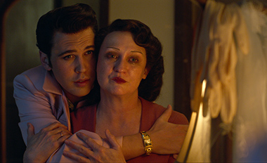 Austin Butler and Helen Thomson in a scene from