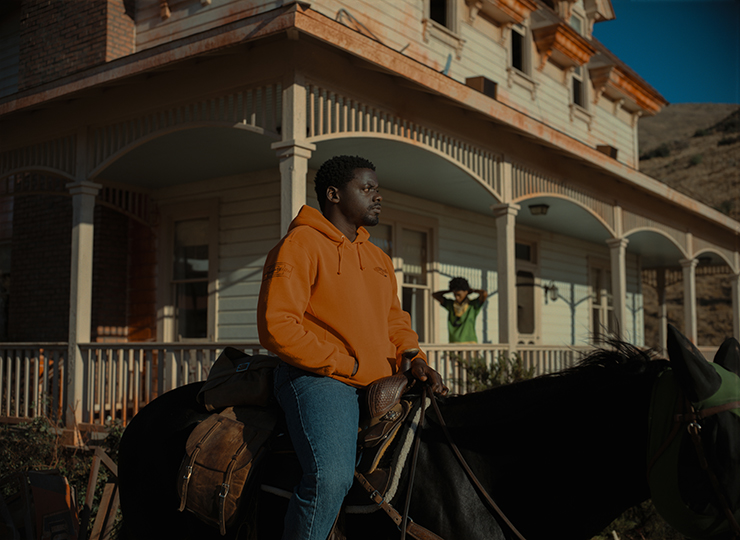 Daniel Kaluuya and Keke Palmer in a scene from