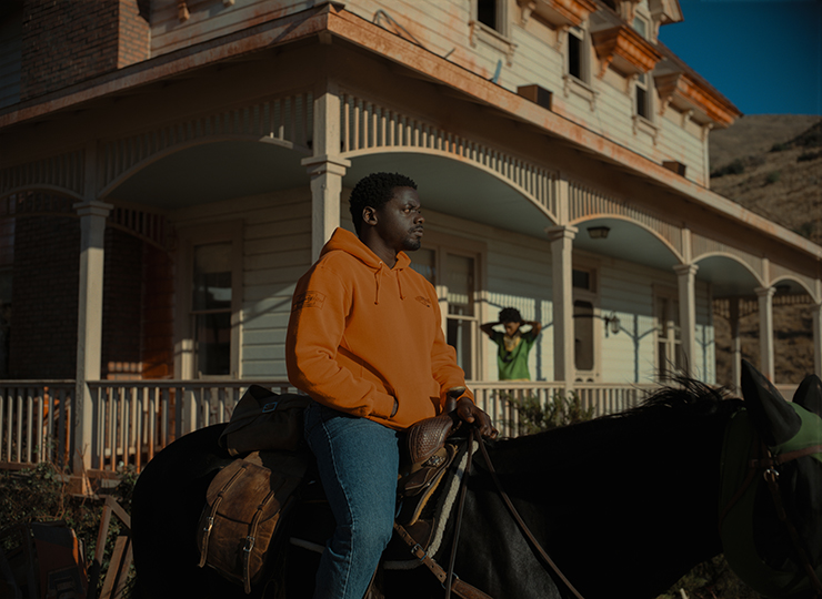 Daniel Kaluuya and Keke Palmer in a scene from 