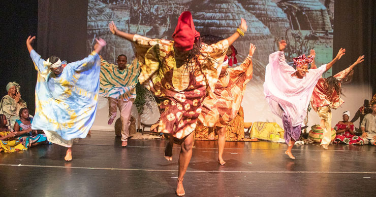 Live performances are back after being put on hold because of the pandemic. DanceAfrica Miami is all weekend long. (Photo courtesy of Delou Africa Inc.)