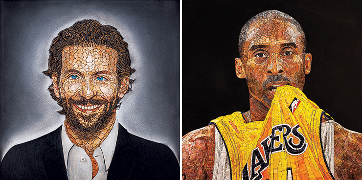 LEFT: Bradley Cooper, RIGHT: Kobe Bryant