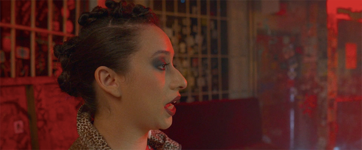 Maria Mercy Lopez in F. Punk Junkies.<br>Film images courtesy of Knight Foundation. Film produced by Monica Sorelle with cinematography by Jonathan David Kane.