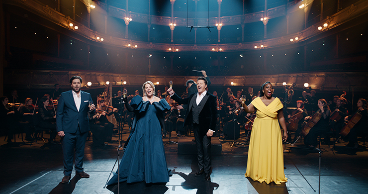 French baritone Alexandre Duhamel, Grammy®-award winning soprano Renée Fleming, world-renowned tenor Piotr Beczala and featured performer Axelle Fanyo perform well-known opera selections in