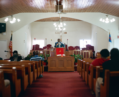 Ebenezer Baptist Church Service.