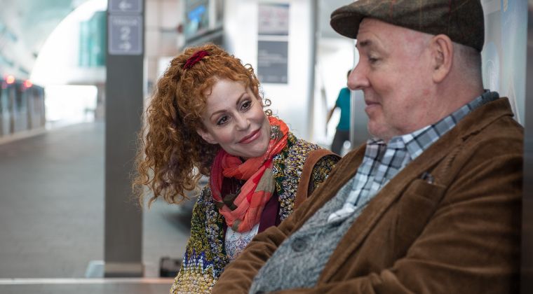 Margery Lowe and Colin McPhillamy in 