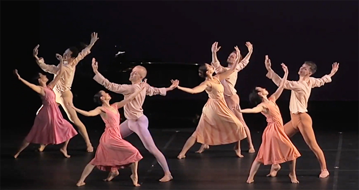 Dance NOW! Miami and the Limon Dance Company in The Waldstein Sonata. Photo by Carlos Ochoa.