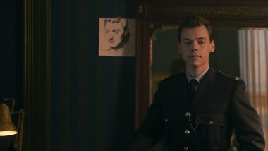 Harry Styles in a scene from 