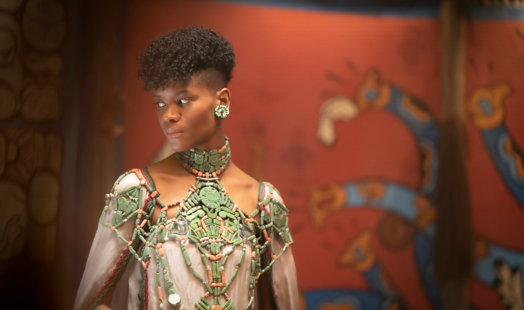 Letitia Wright in a scene from