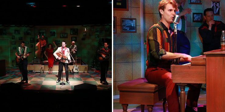 LEFT: The cast of Actors' Playhouse at the Miracle Theatre's production of 