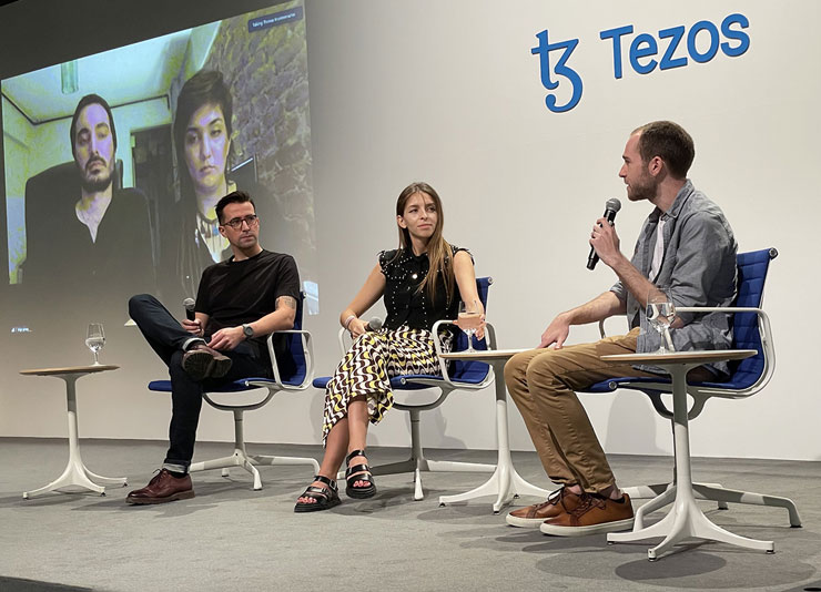 Art Basel: Conversations, Tezos