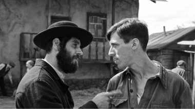 Antoine Millet and Moshe Lobel in a scene from 