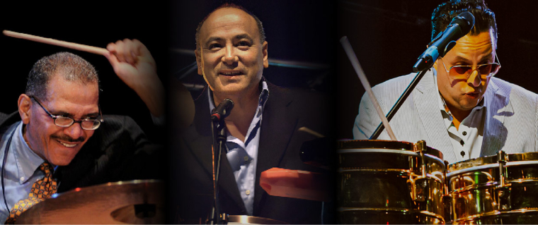 Mario ‘Manchito Jr.' Grillo, Tito Rodriguez Jr., and Tito Puente Jr. are the Big 3 Palladium Orchestra making their Miami premiere at the South Beach Jazz Festival Saturday night.