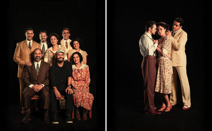 LEFT: The cast of