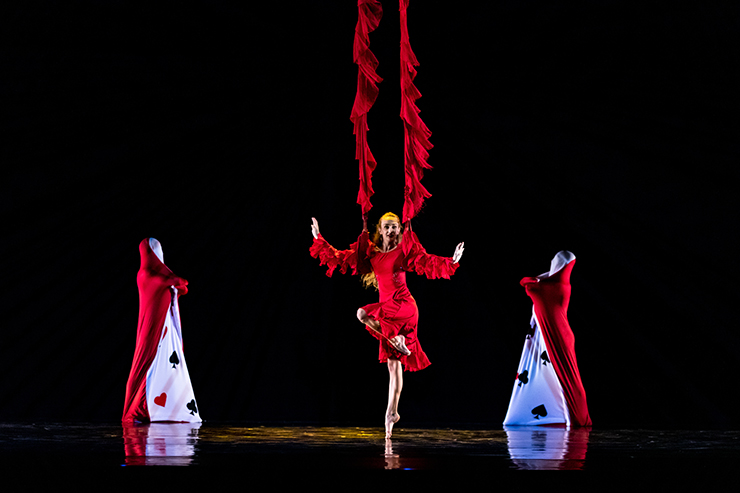 The Mad Queen of Hearts lives up to her reputation. (Photo by Sharen Bradford)