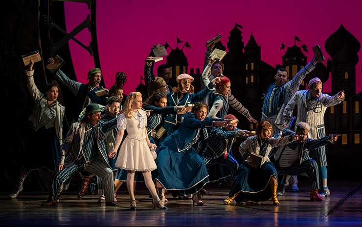 The company of the national tour of