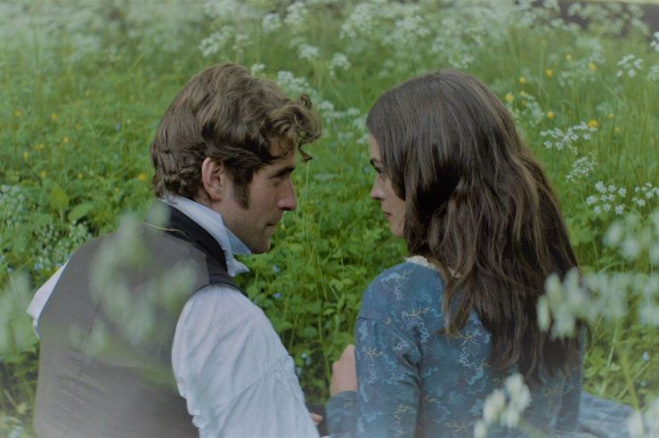 Oliver Jackson-Cohen and Emma Mackey in a scene from 