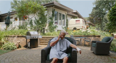 Joaquin Phoenix as Beau in a scene from Ari Aster's 