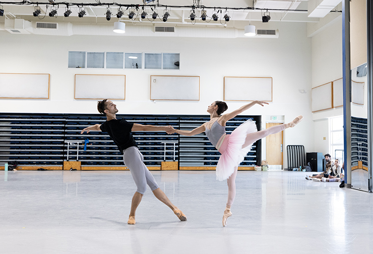 Miami City Ballet dancers in